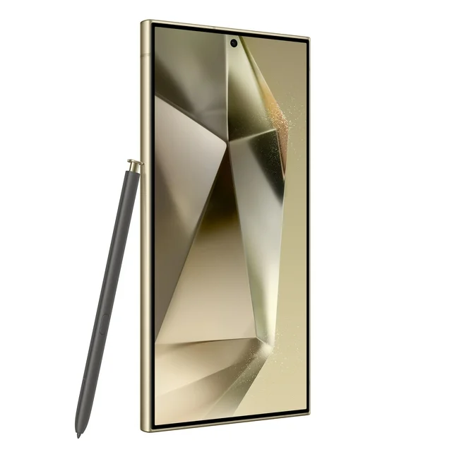 Samsung Galaxy S24 Ultra 256GB Titanium Yellow Unlocked Android Smartphone with 200MP Camera, 8K Video, Long Battery - Image 2