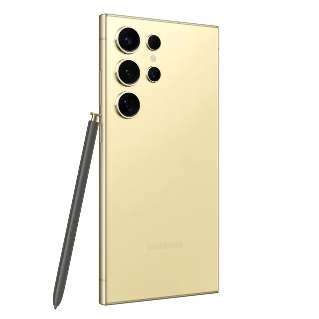 Samsung Galaxy S24 Ultra 256GB Titanium Yellow Unlocked Android Smartphone with 200MP Camera, 8K Video, Long Battery - Image 3